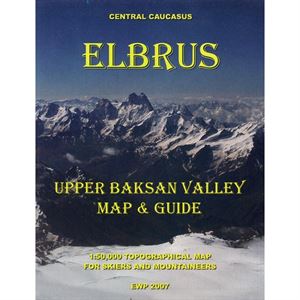 West Col Map & Guide - Elbrus - Upper Baksan Valle