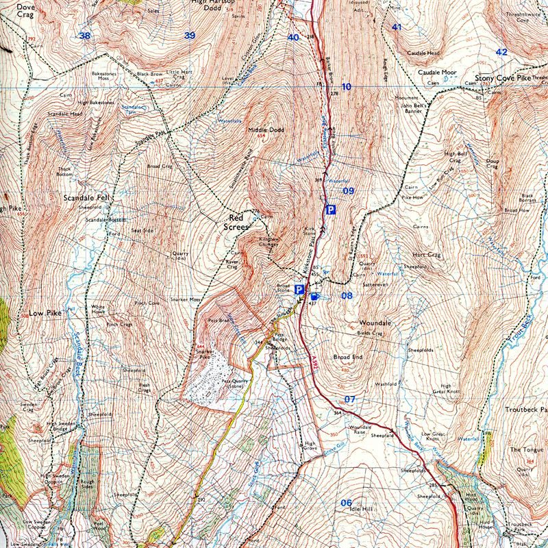 Dorrigo Dinky Map+ Central Lake District 1:25,000 