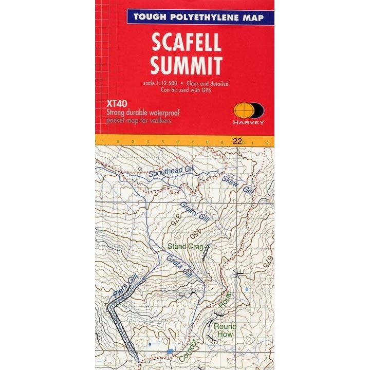 Harvey Summit Map Scafell