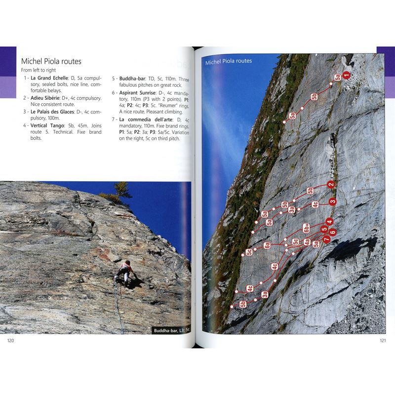 Crag Climbs in Chamonix pages