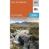 OS Explorer 361 Paper - Isle of Arran