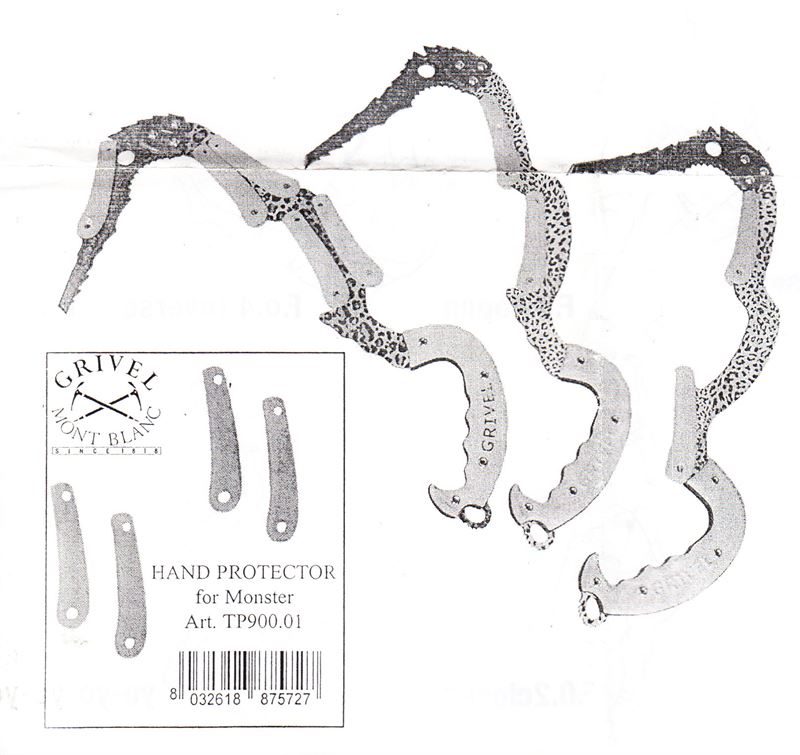 Grivel Hand Protectors for Monster instructions