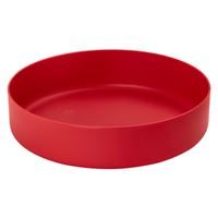 MSR Deep Dish Plate Small Red