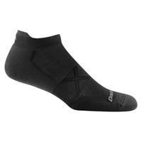 Darn Tough Men's Vertex No Show Tab Ultra-Light Cushion Running Sock Black