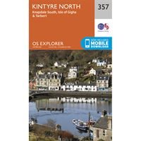 OS Explorer 357 Paper - Kintyre North