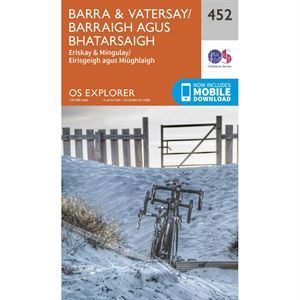 OS Explorer 452 Paper - Barra & Vatersay