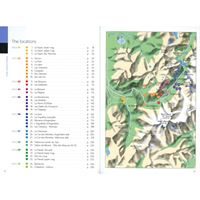 Crag Climbs in Chamonix Map