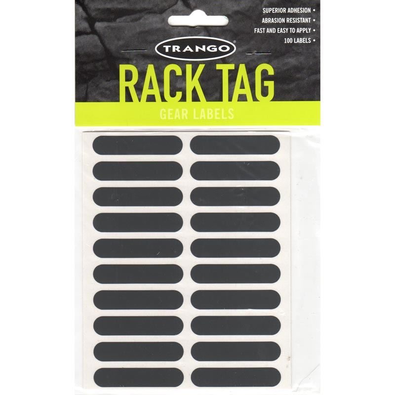 Trango Rack Tags Grey