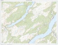 OS Explorer 360 Paper - Loch Awe & Inveraray south sheet