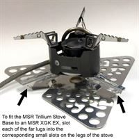 MSR Trillium Stove Base with MSR XGK EX