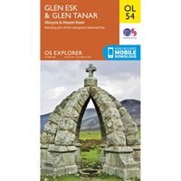 OS OL/Explorer 54 Paper - Glen Esk & Glen Tanar