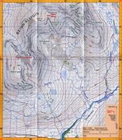 Harvey Summit Map - Ben Alligin 1:12,500 coverage