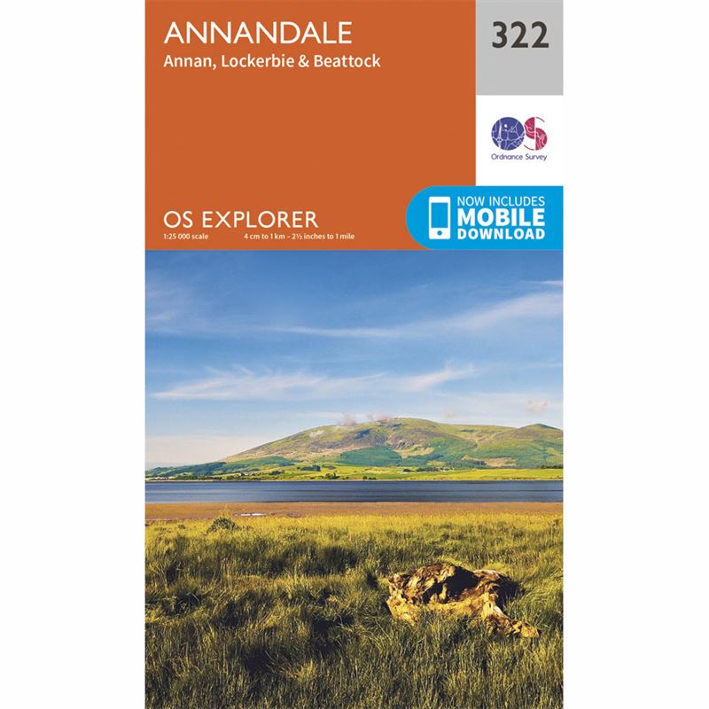 OS Explorer 322 Paper - Annandale