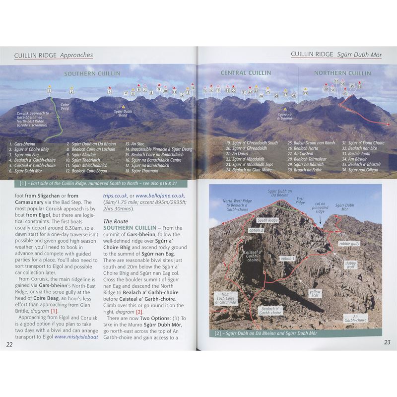 Cuillin Ridge Topo-Guide pages
