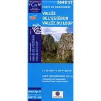 IGN 3642 ET - Vallée de L'Estéron, Vallée du Loup