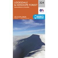 OS Explorer 324 Liddesdale & Kershope Forest