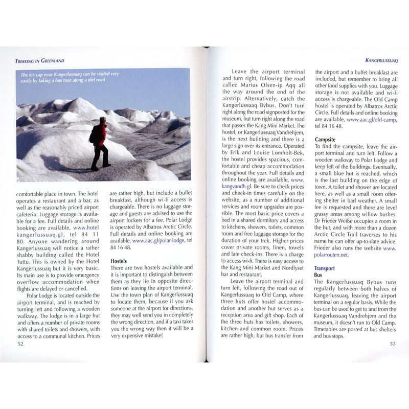 Trekking in Greenland - The Arctic Circle Trail pages