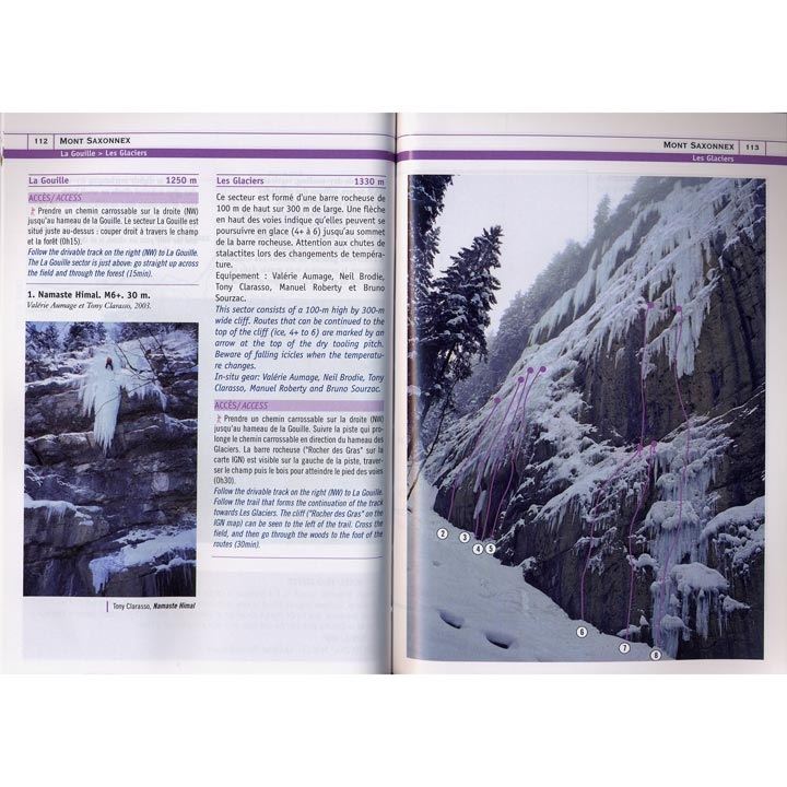 Cascades de Glace from Mont Blanc to Léman Volume 1 pages