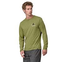 Patagonia Men's Long-Sleeved Capilene Cool Daily Graphic Shirt - Lands