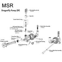 MSR Duraseal DragonFly Fuel Pump diagram