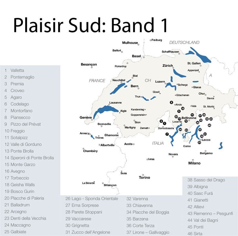 Swiss Plaisir Sud: Band 1 coverage