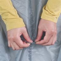 Gear Aid Seam Grip + Sil Silicone Tent Sealant in use