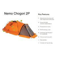 Nemo Chogori 2 Person Tent