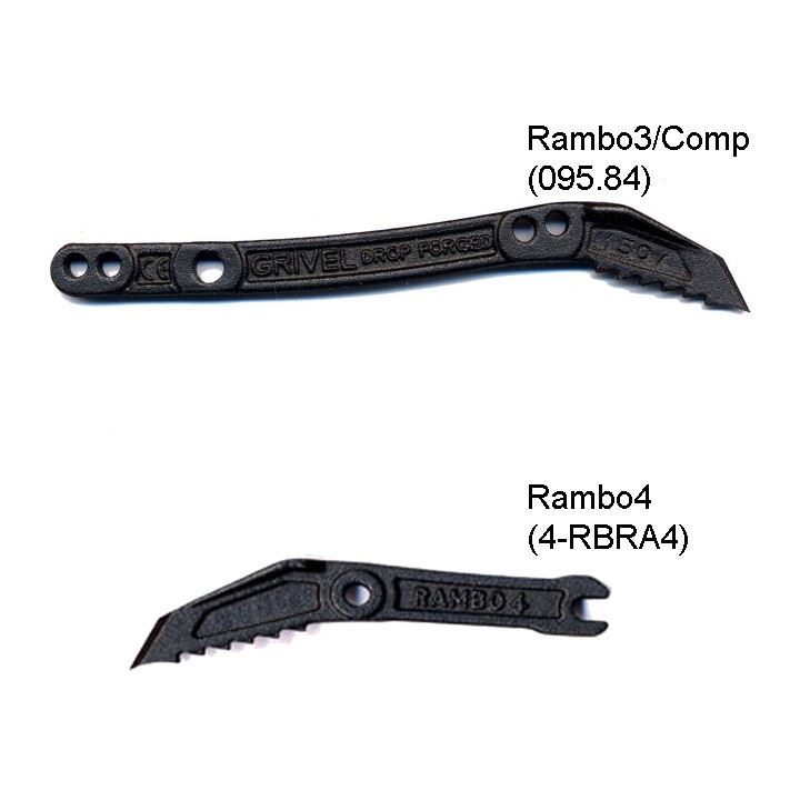 Grivel Rambo Frontpoint types