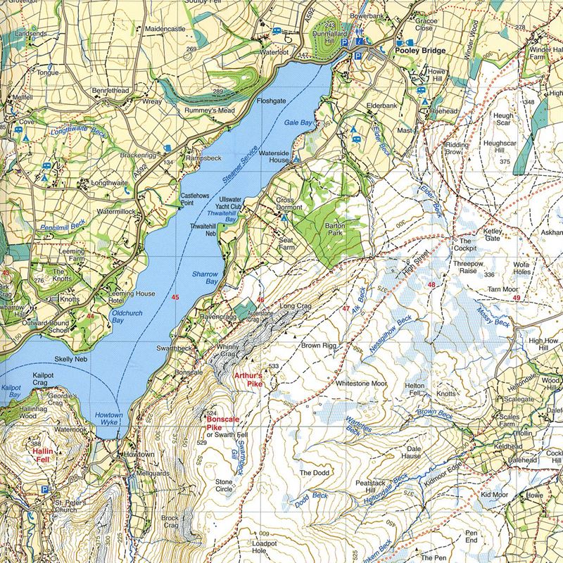 Harvey Ultramap XT40 - Lake District East sample