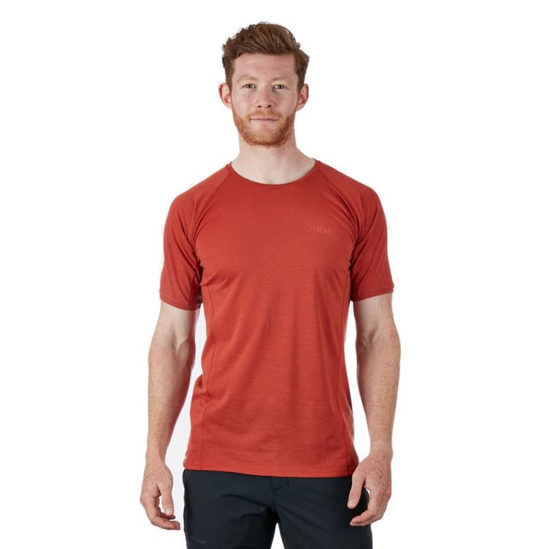 Rab Men's Forge SS Tee Red Clay