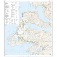 OS Explorer 398 Paper Loch Morbar & Mallaig 1:25,000 west sheet