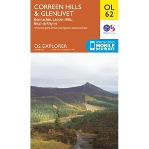 OS OL/Explorer 62 Paper - Correen Hills & Glenlivet