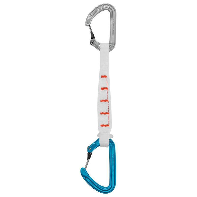 Petzl Ange Finesse Quickdraw 17cm with one Small Karabiner and one Large Karabiner