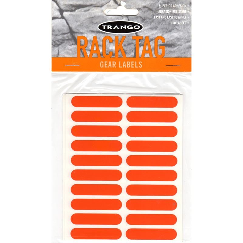 Trango Rack Tags Orange