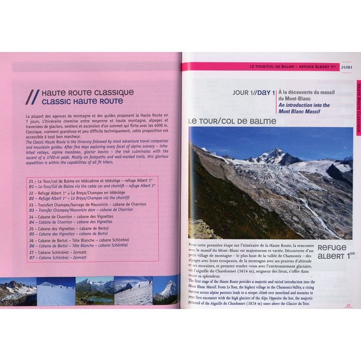 Haute Route Glacier Treks pages