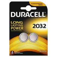 Duracell CR2032 Lithium Batteries (pack of 2)