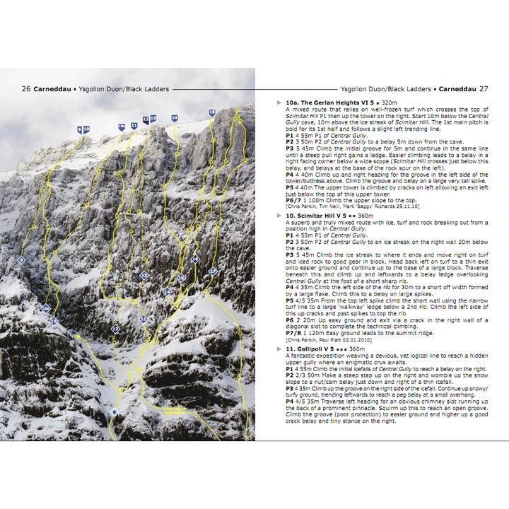 North Wales Winter Climbing pages