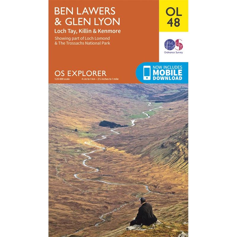 OS OL/Explorer 48 Paper - Ben Lawers and Glen Lyon