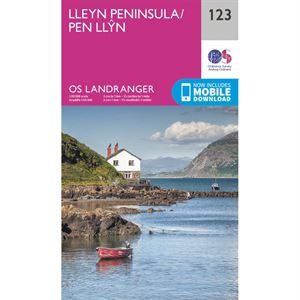 OS Landranger 123 Paper - Lleyn Peninsula