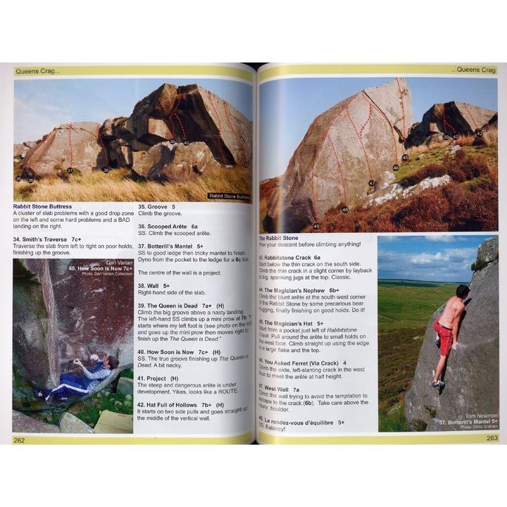 Northumberland Bouldering Guide pages