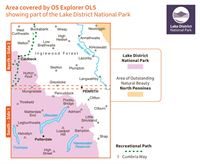 OS OL5 The English Lakes North-Eastern Area coverage