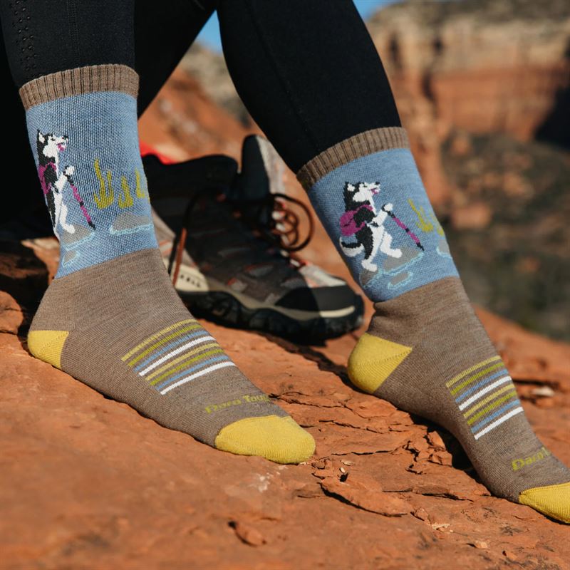 Darn Tough Women's Critter Club Micro Crew Lightweight Hiking Sock (5001)