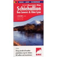 BMC Waterproof Mountain Map - Schiehallion, Ben Lawers & Glen Lyon