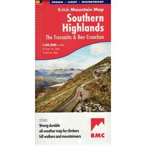 BMC Waterproof Mountain Map - Southern Highlands 1:40,000