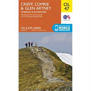 OS OL/Explorer 47 Paper - Creiff, Comrie & Glen Artney