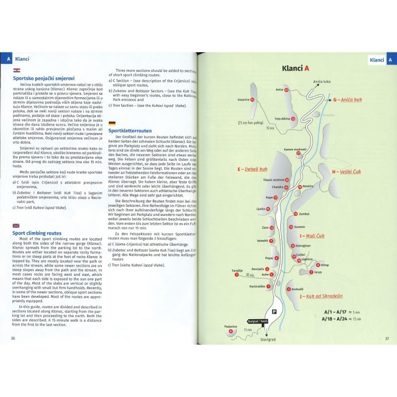 Paklenica Climbing Guide