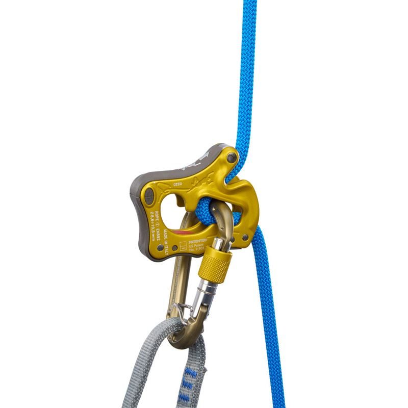 Climbing Technology Click Up with Concept HMS Screwgate Karabiner