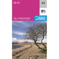 OS Landranger 60 Paper - Islay