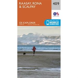 OS Explorer 409 Paper - Raasay, Rona & Scalpay