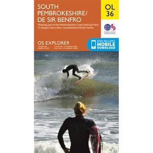 OS OL/Explorer 36 Paper - South Pembrokeshire